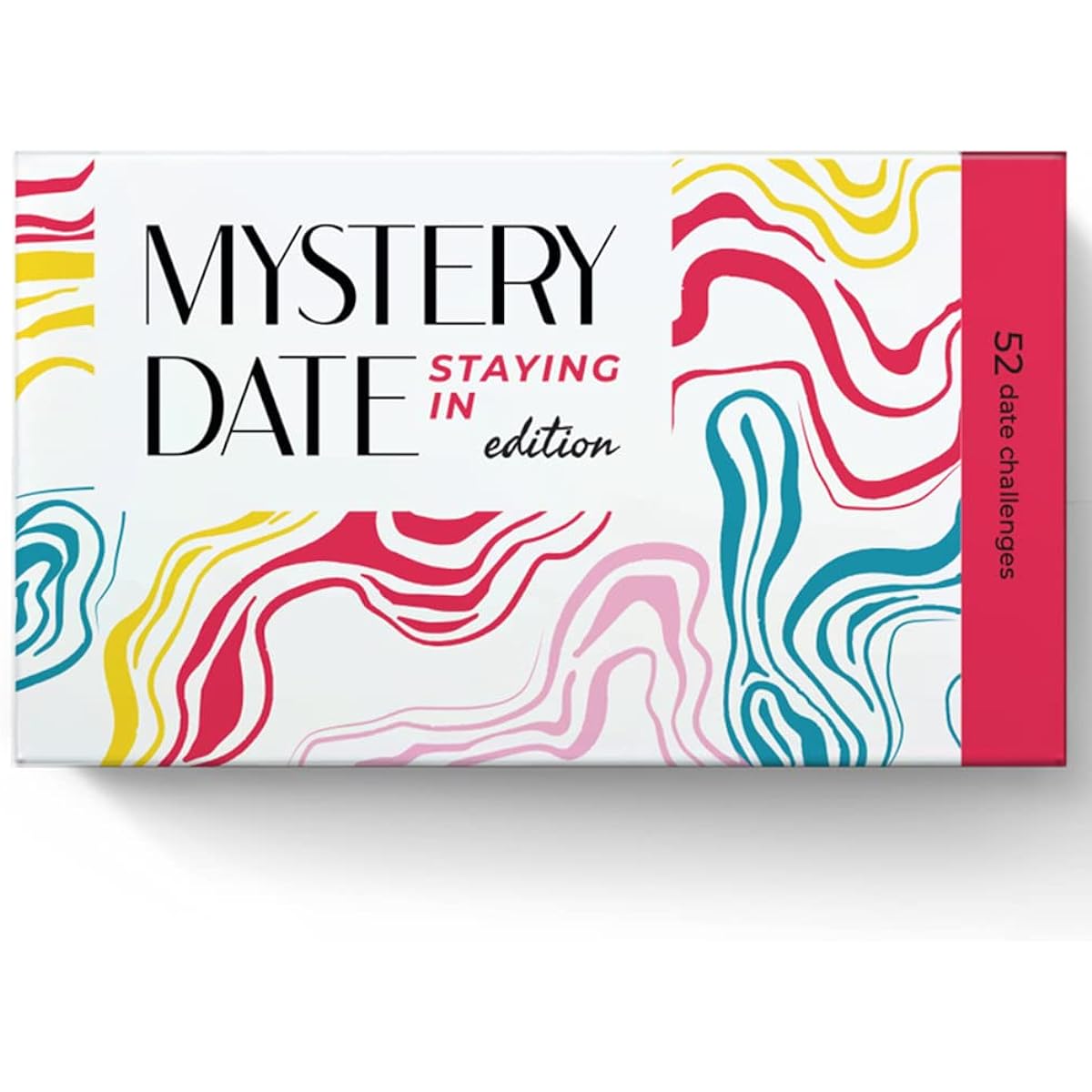 Mystery Date Staying In Edition - 52 Scratch-Off Date Ideas and 52 Conversation Starters