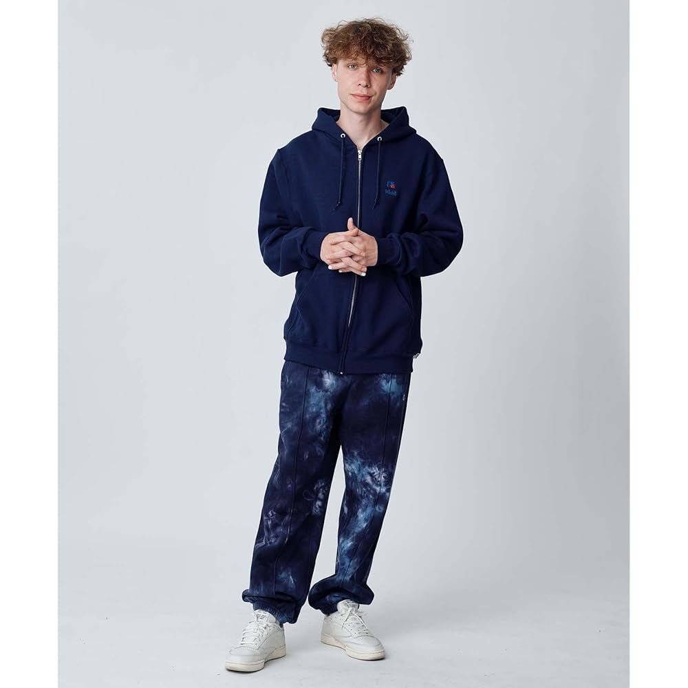[Silas] Hooded Sweatshirt SILASxRUSSELL FULL ZIP HOODIE Men's