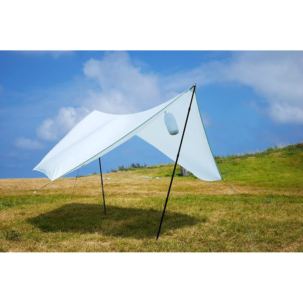 MONORAL Camping Tarp (Sky Blue) Sky Film 180SIL Hexagonal (Hexagonal) MT-0036 / For 1 to 2 people