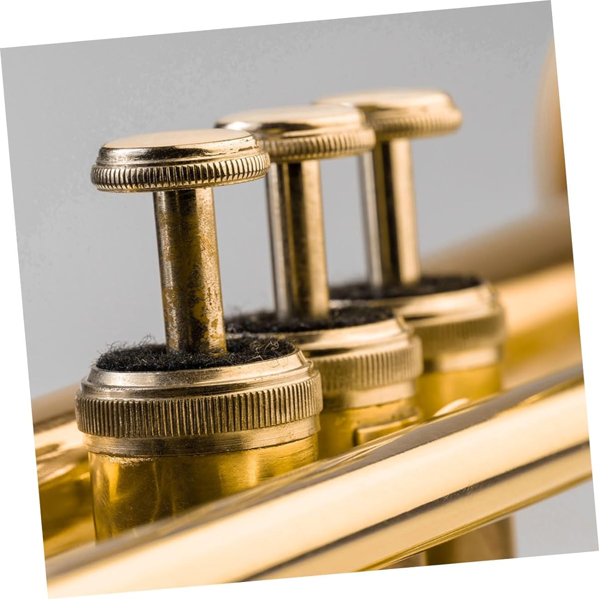 VICASKY 4 Piece Trumpet Set Horn Tool Trumpet Buckle Snap Trumpet Snap Button Trumpet Button Simple Trumpet Accessories Trumpet Kit
