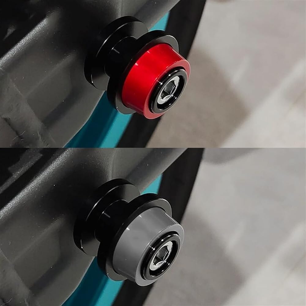 DEMUR Motorcycle Swingarm Slider Spool 6mm Stand Screw CNC Accessories Yamaha XT1200 Z ZE SUPERTENERE 2010-2018 2017 Swingarm Slider Spool (Size : Gray)