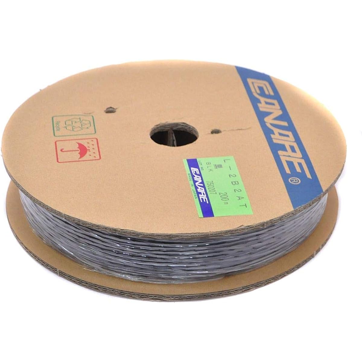 [Official Japanese Product] CANARE Shielded Cable L2B2AT 200m BLACK