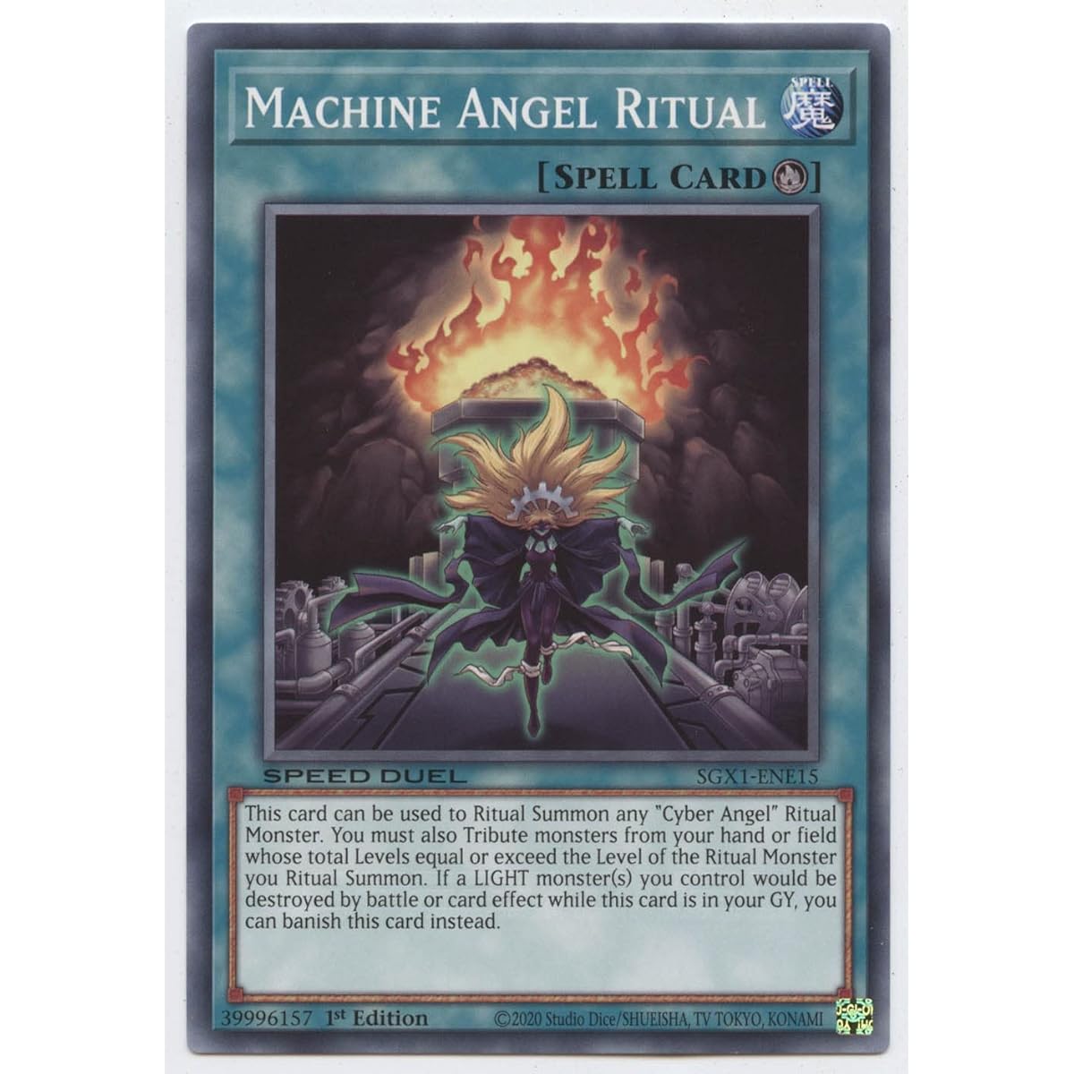 Machine Angel Ritual - SGX1-ENE15 - Common - 1st Edition