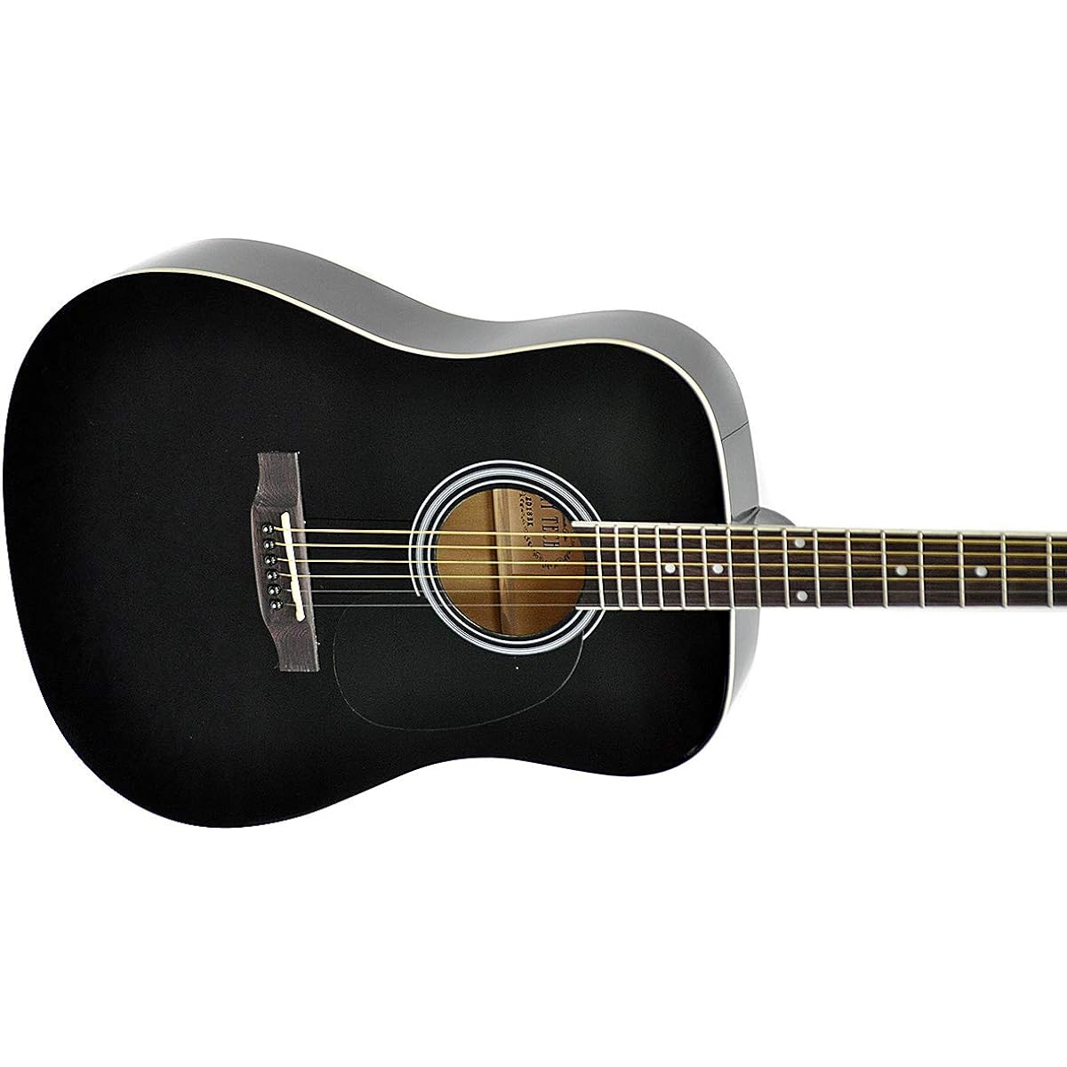 PLAYTECH Acoustic Guitar ZD18 Black