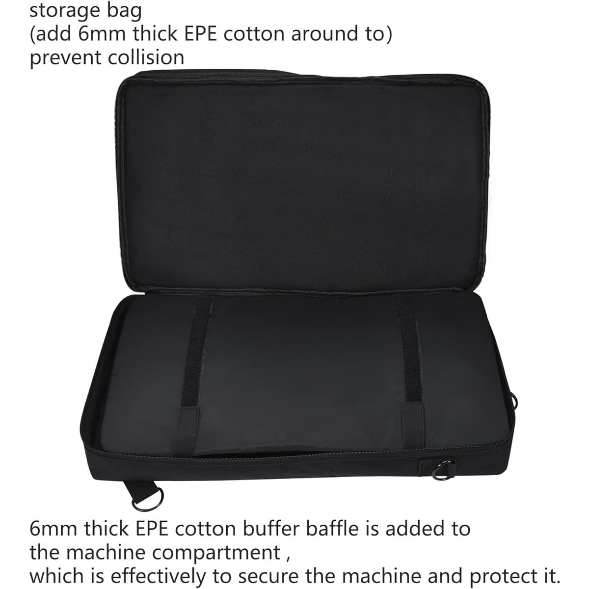 Hzycwgone Portable Soft Case Shoulder Bag Backpack For Pioneer DJ DDJ-FLX4/DDJ-400 DJ/DDJSB3 For Roland DJ-202 Hercules Inpulse 300 Native Instruments TRAKTOR Kontrol S2 DJ Controller etc.