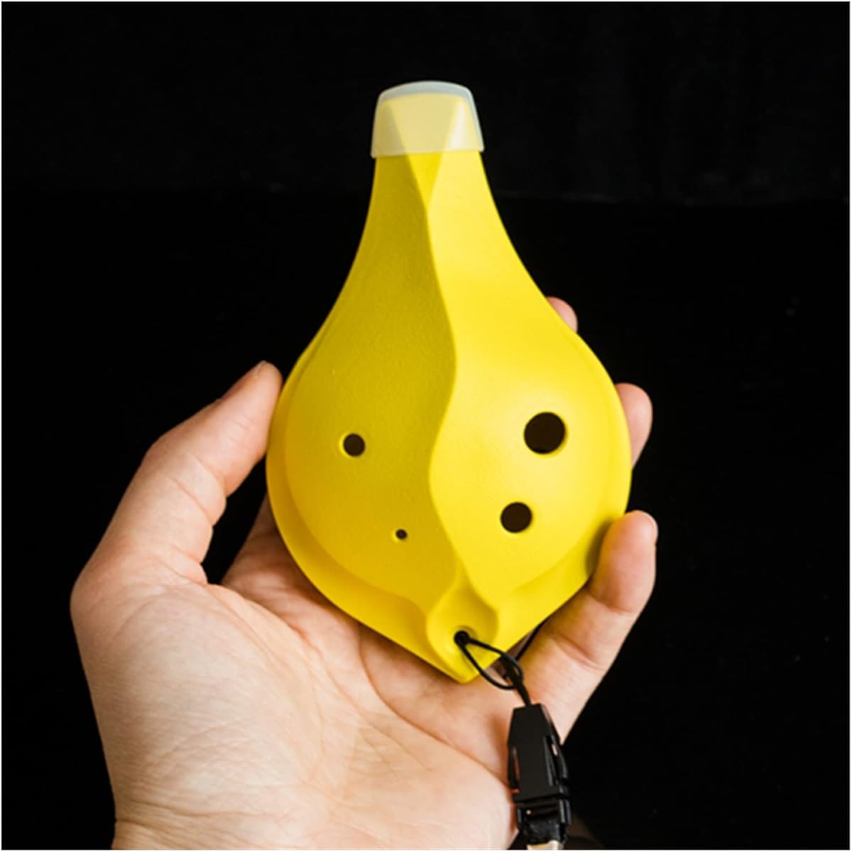 Beginner Yellow Plastic Drop Resistant Kids Ocarina 6 Holes Alto C Tone Ocarina Musical Instrument Ocarina Instrument