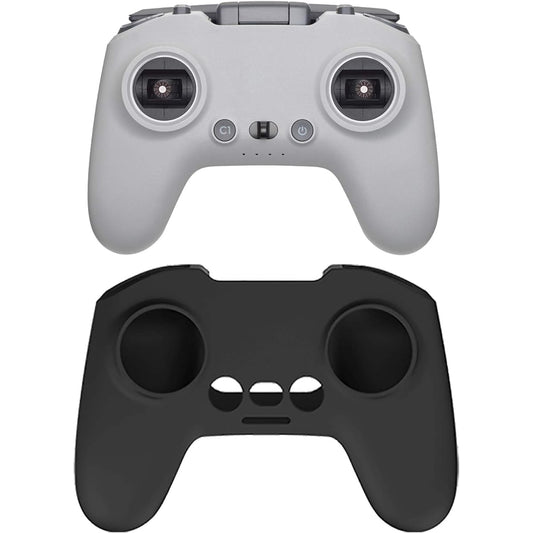 Avata FPV Controller Case for DJI Avata Pro-View Fly Smart Combo FPV Drone Remote Control 2 Protective Silicone Case FPV Controller Cover Skin Black
