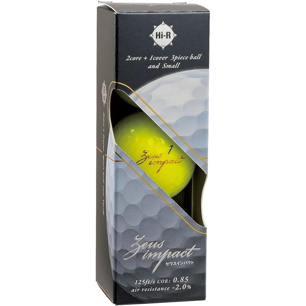 Kasco High Repulsion Golf Ball Zeus Impact 3 Unofficial Ball