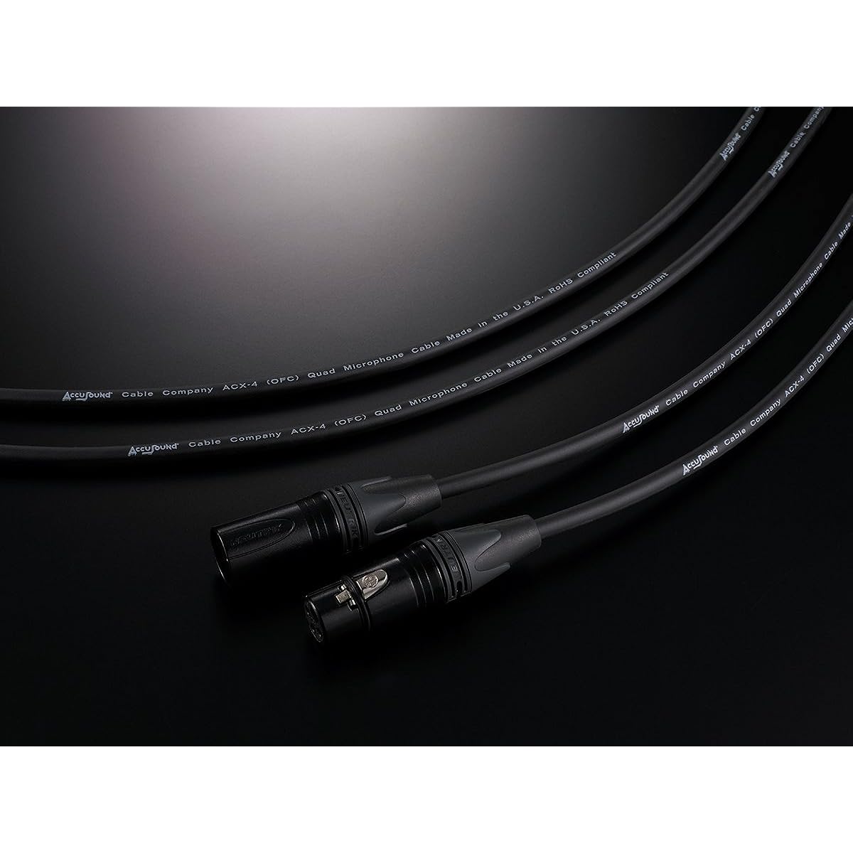 Accusound ACX4 XLR Cable | The pinnacle of professional cables (15' (4.5m))