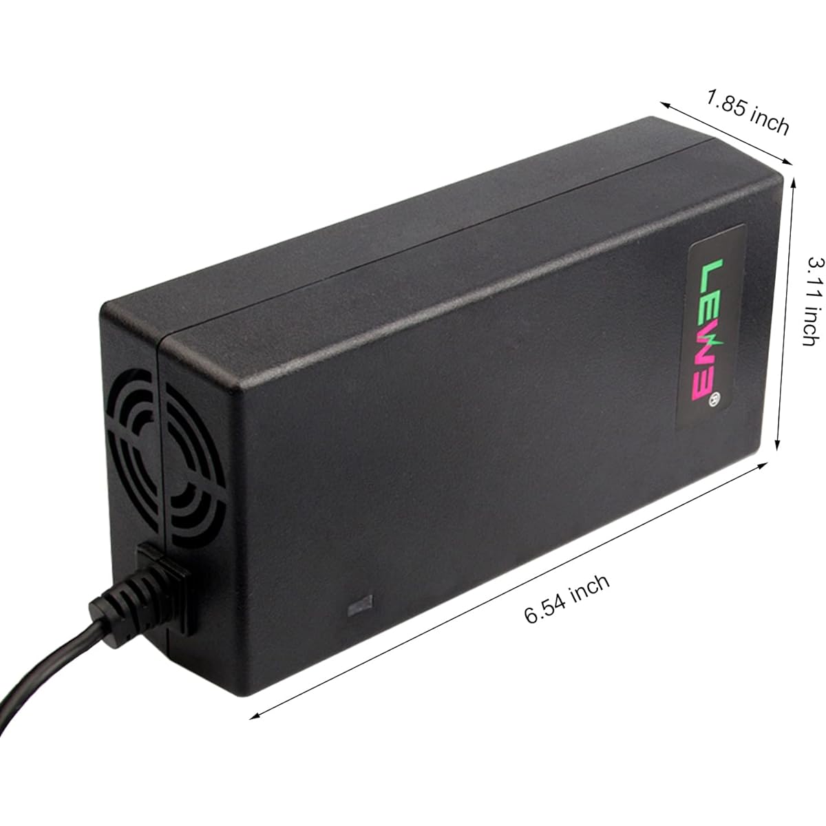TREE.NB AC 110V to DC 48V 2.5A Lead Acid Battery Switching Adapter Power Supply Ebike Scooters Bycle 3 Hole Plug