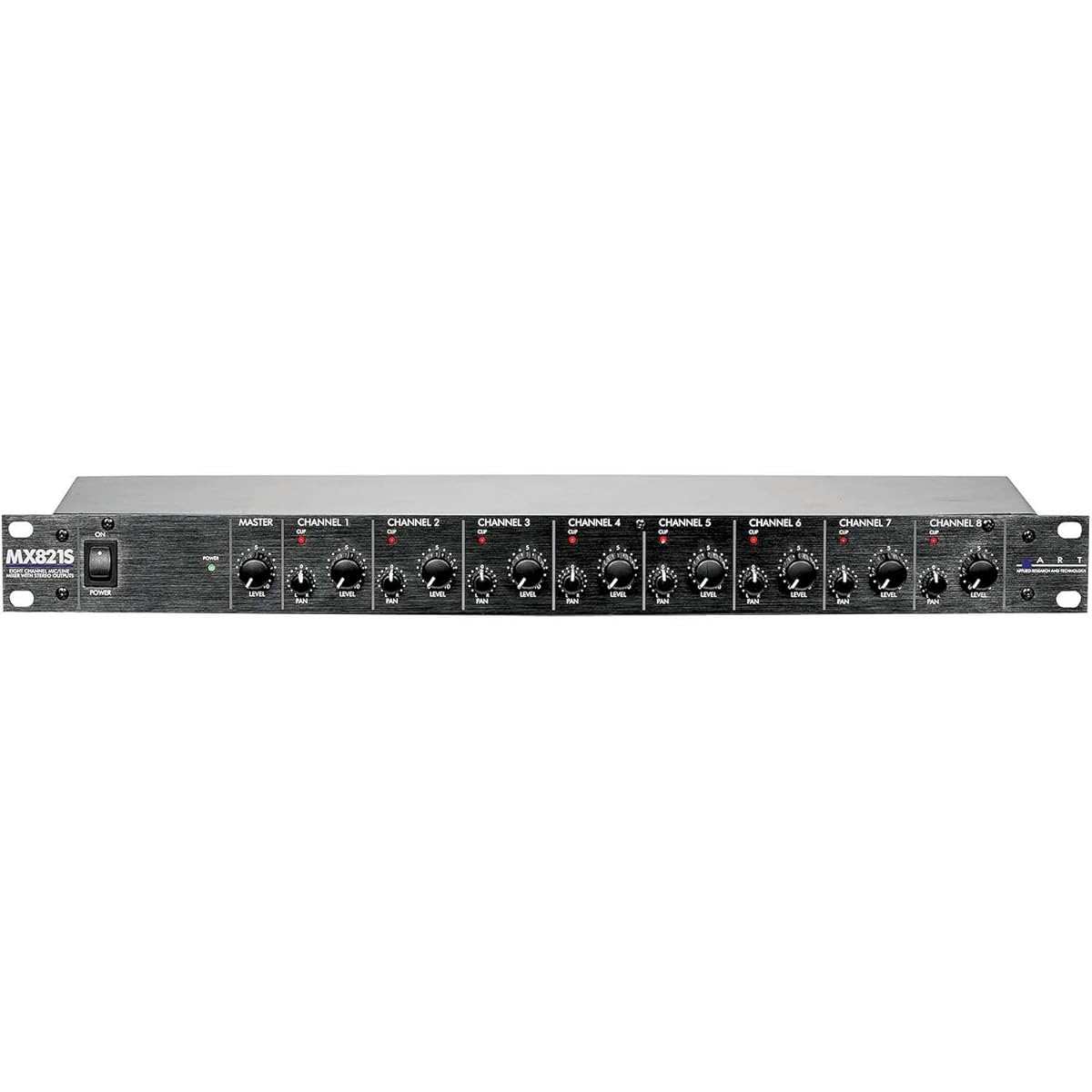 ART MX821S 8-channel mic/line mixer with stereo output [Official domestic import]
