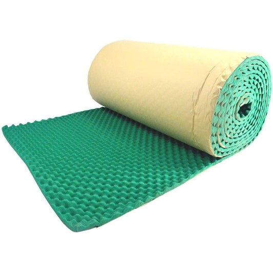 5 square meters, silencer cotton, soft and durable acoustic panel mute noise reduction soundproof roll thickness: 2.5CM (red) (green)