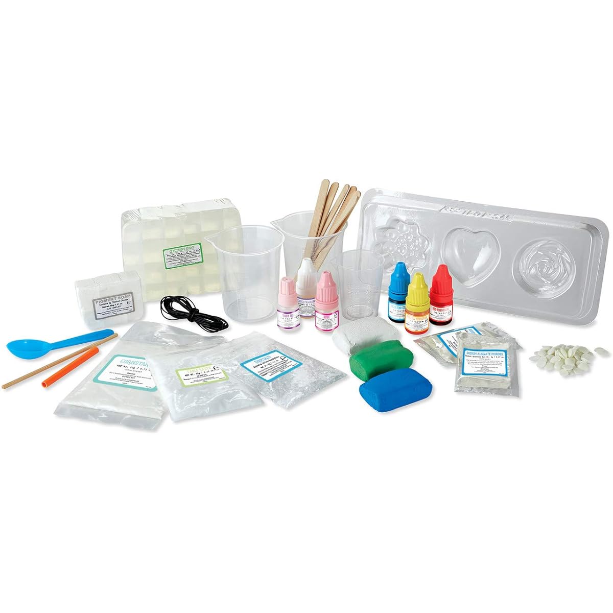 MindWare Science Academy Deluxe Spa Lab - Kids & Teens Make 4 Spa Crafts with Our 23 Piece Science Kit - Relaxing DIY Chemistry Experiment Kit for Boys & Girls - Great Gift for Kids & Teens