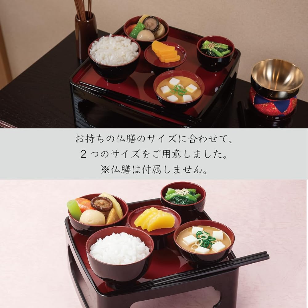 Imitation offerings, dishes, offerings for Buddhist altars, food samples, Buddhist altar accessories, Buddhist tray dishes, made of PVC, not edible, rice x 1, soup x 1, side dishes x 1, seasoned dishes x 1, pickles x 1 set Buddhist meals 6~ 7 inch domest