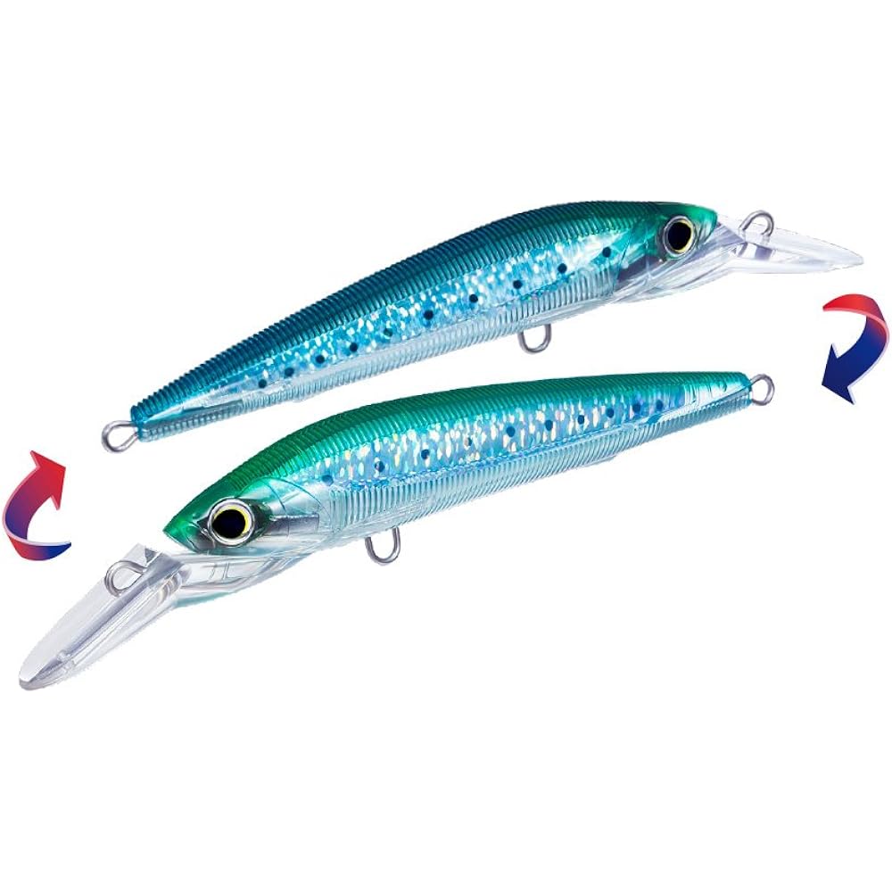 YO-ZURI Lure Trolling 3D Magnum DD F 180mm CPNI Weight: 90g R1165-CPNI-Sardine
