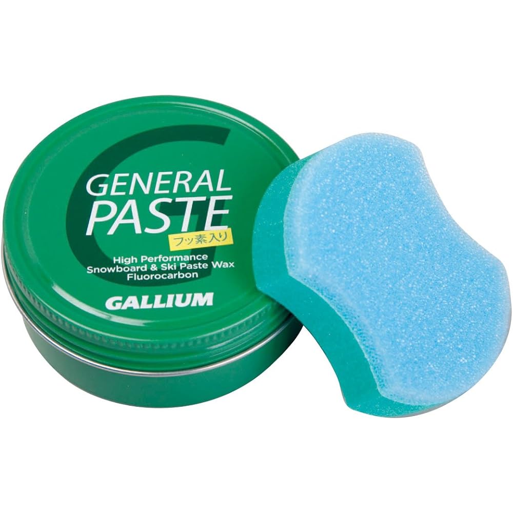 GALLIUM Snowboard Paste Wax GENERAL PASTE WAX General Paste Compatible with All Snow Conditions Comes with Sponge SW2098