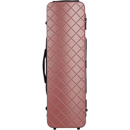 Violin Case, 2024 New 4/4 Full Size Violin Hard Case, Portable Lightweight Violin Case Backpack with Hygrometer, Violin Backpack Carbon Fiber, Carry-On, Violin Protection Box, Protective 4/4 Violin Case, Music and Shoulder Rest Pouch, Gold