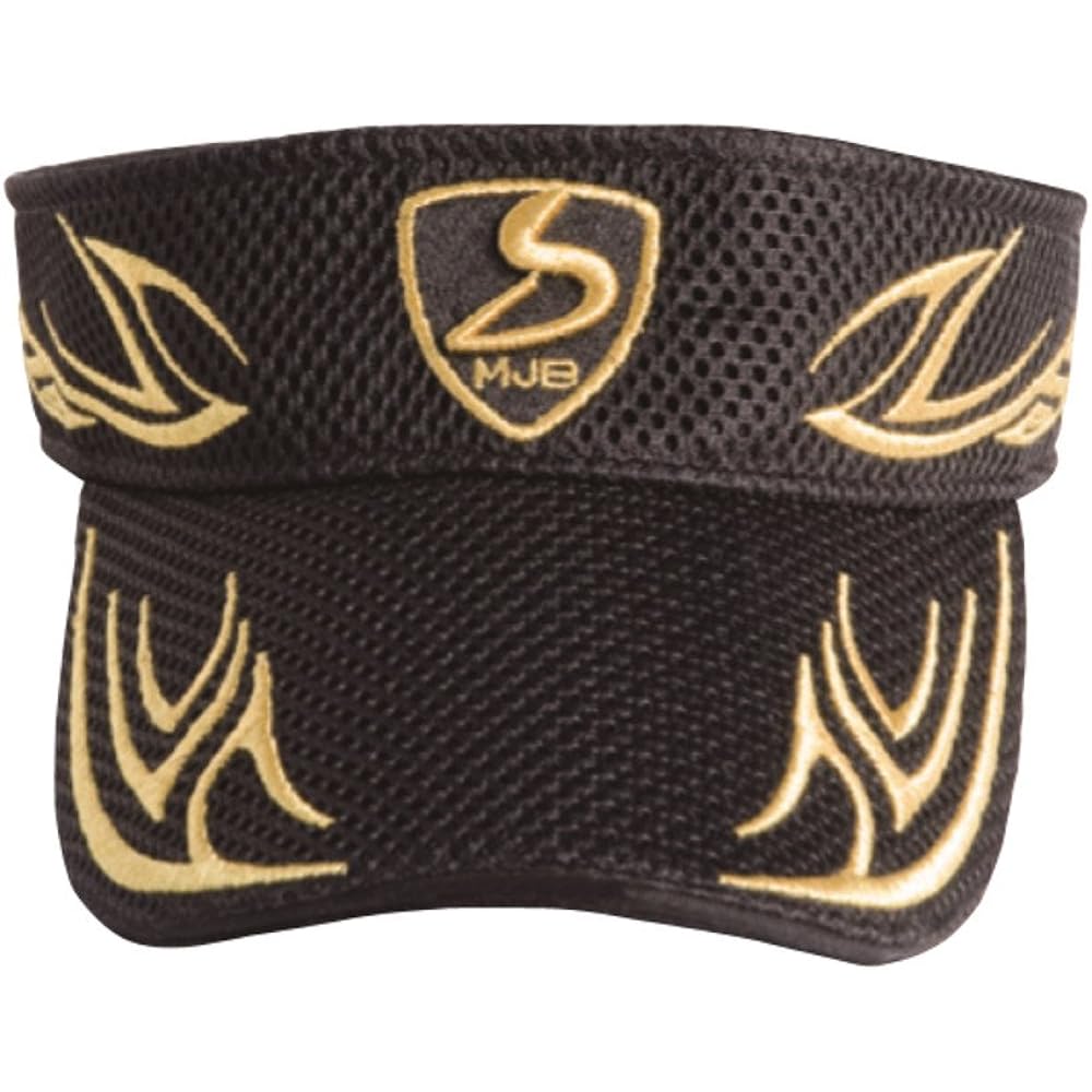 SHIMOTSUKE MJB Sun Visor BR SMC-028 BK×GD Free