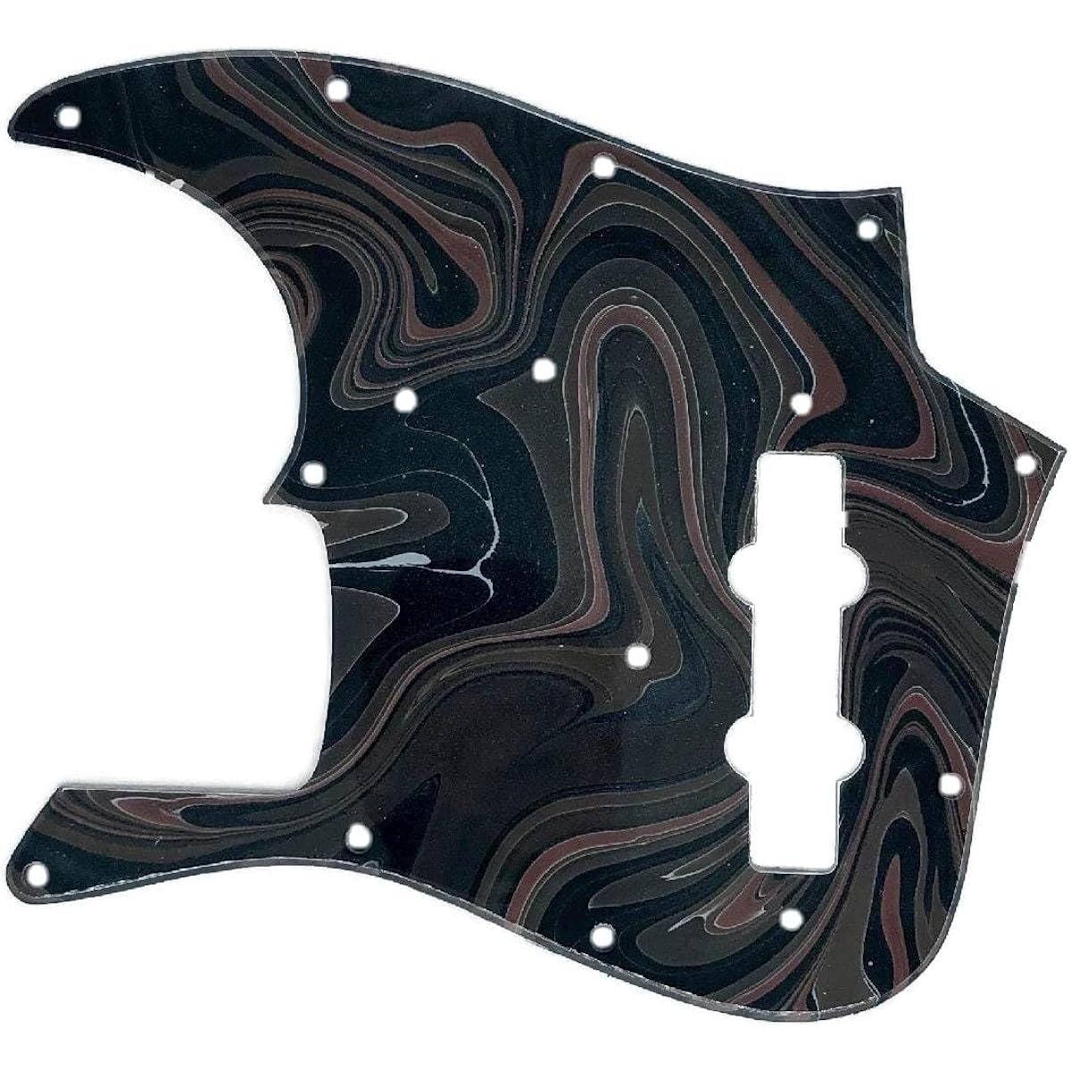 Jazz Bass Jazz Bass Marble Pickguard JA1-1 Compatible with Fender etc.