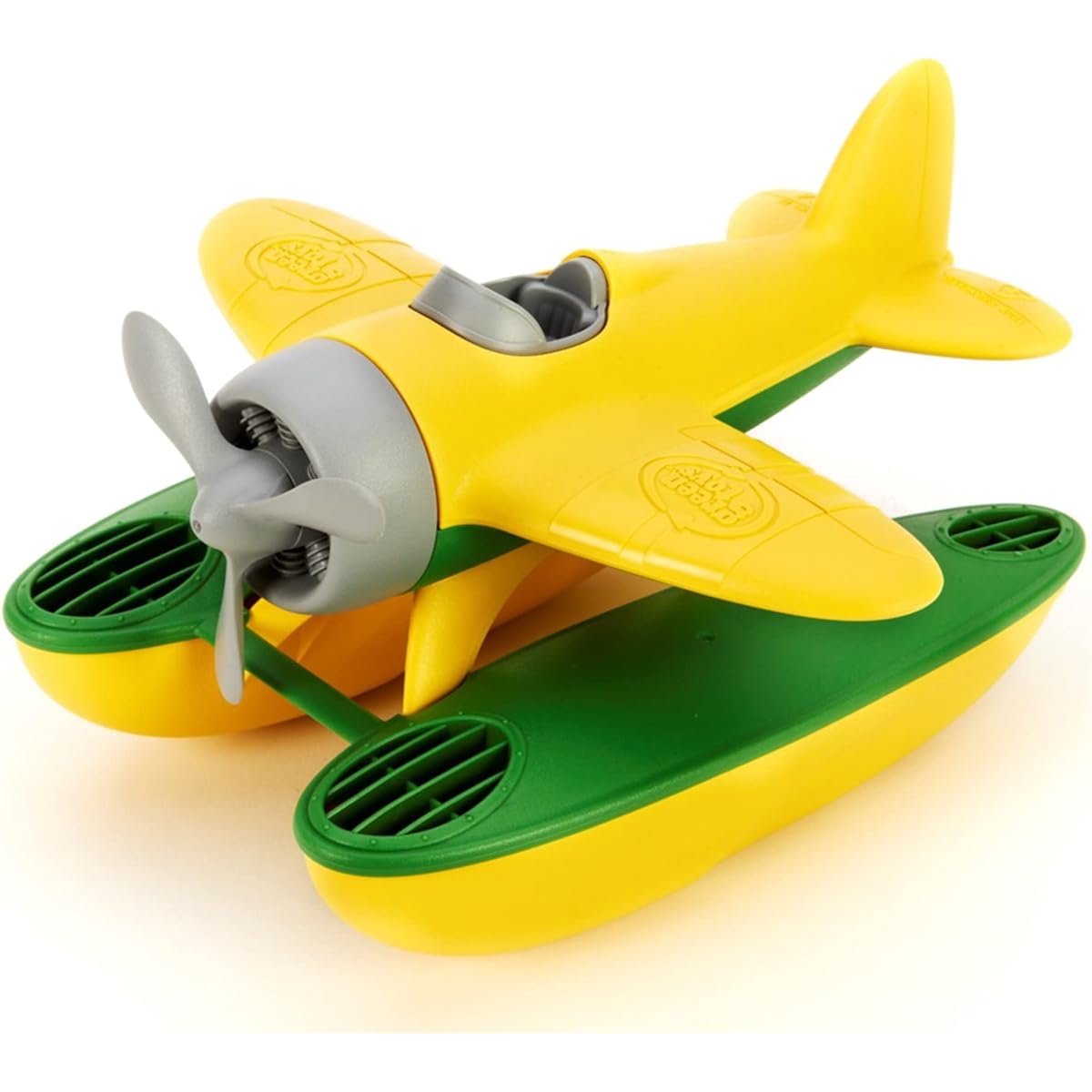 Green Toys Airplane Red – Seaplane Yellow Set