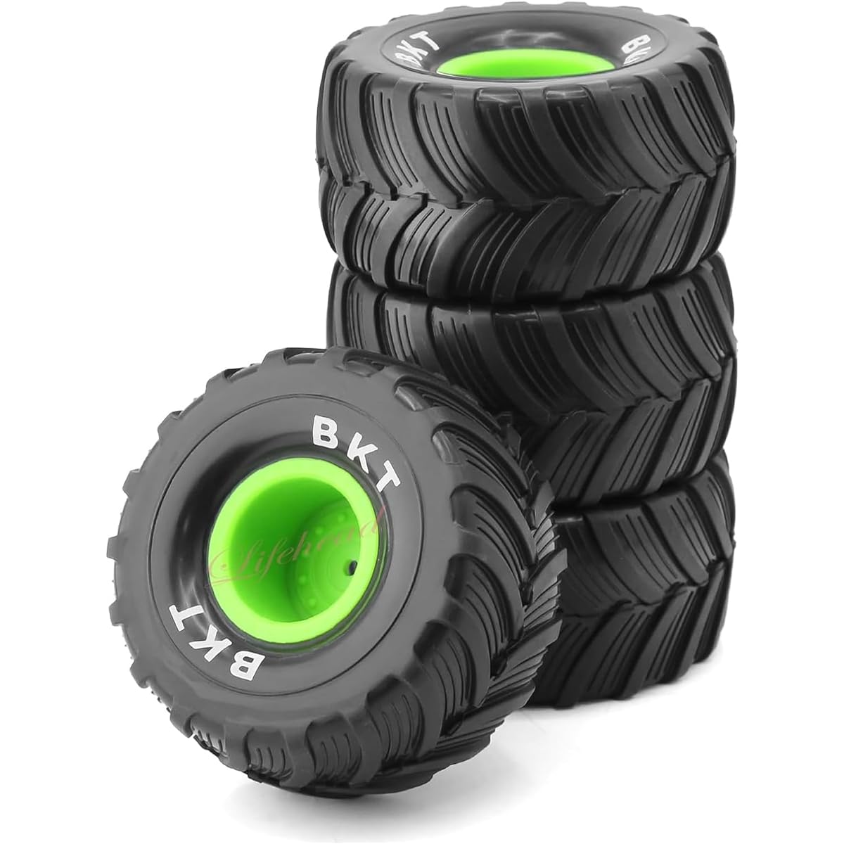 Lifehead 1/16 RC Monster Truck Snow Sand Tires 1/12 1/14 1/16 RC Off-road Monster Truck TRAXXAS E-REVO SUMMIT Tamiya Losi HBX 16889 S1601/12mm Hex/OD 100mm