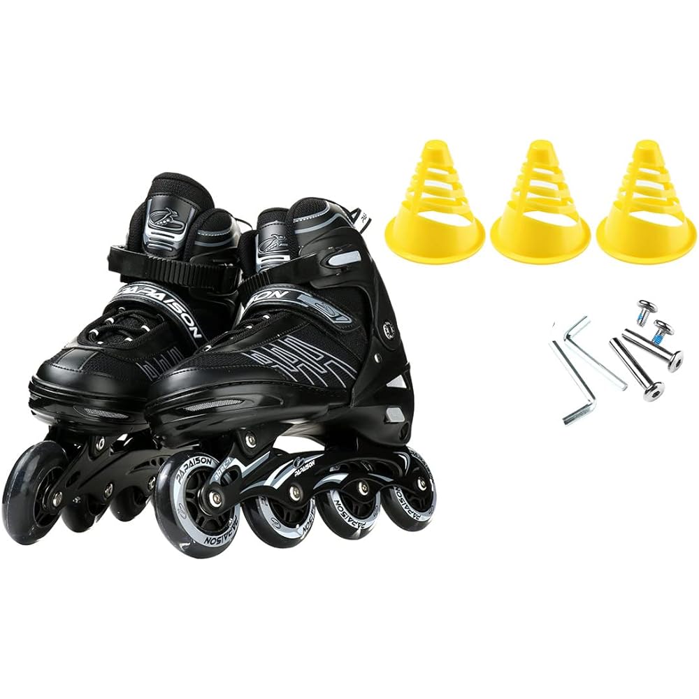 ONORNER Inline Skates, Adults, Students, Roller Skates, Glowing Inline Skates, Men, Women, Both Men and Women, Durable, Quiet, Safe, For Advanced and Beginners, Exercise, Outdoor, 3 Colors