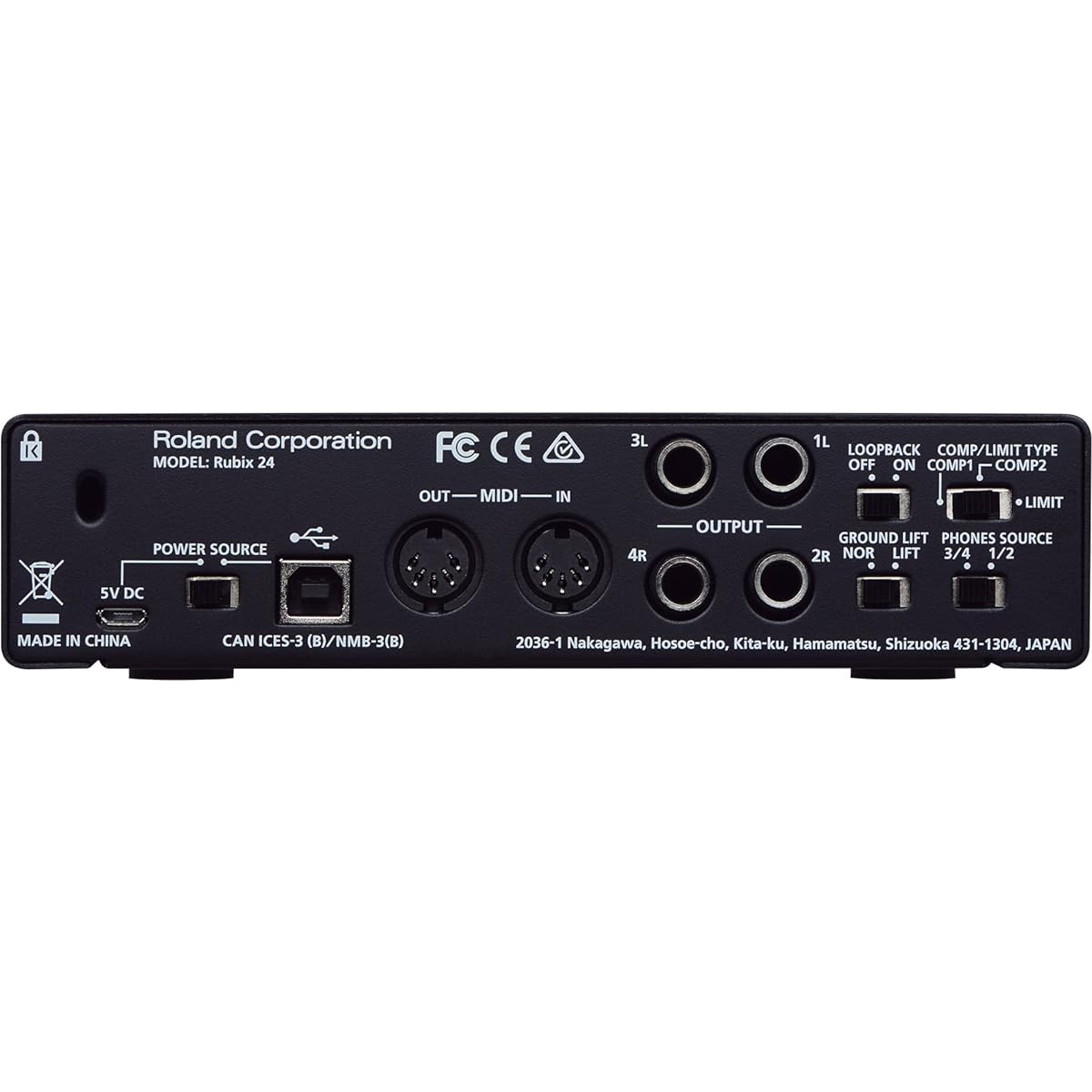 Roland USB audio interface Rubix24