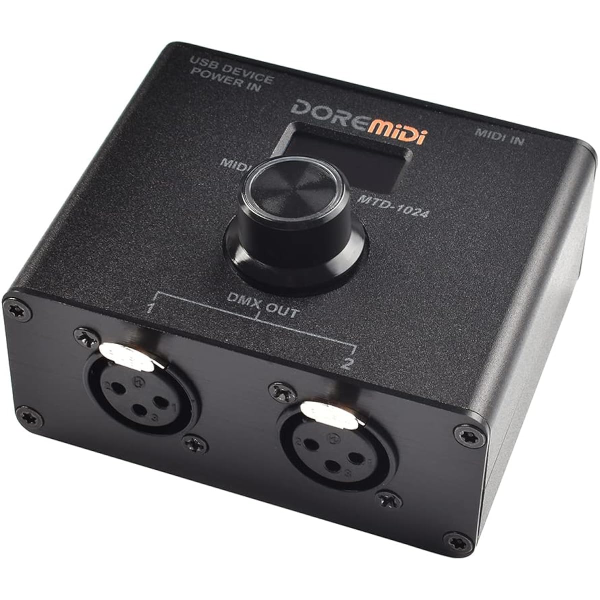 DOREMiDi MIDI to DMX Controller (MTD-1024) Can convert MIDI messages to DMX messages