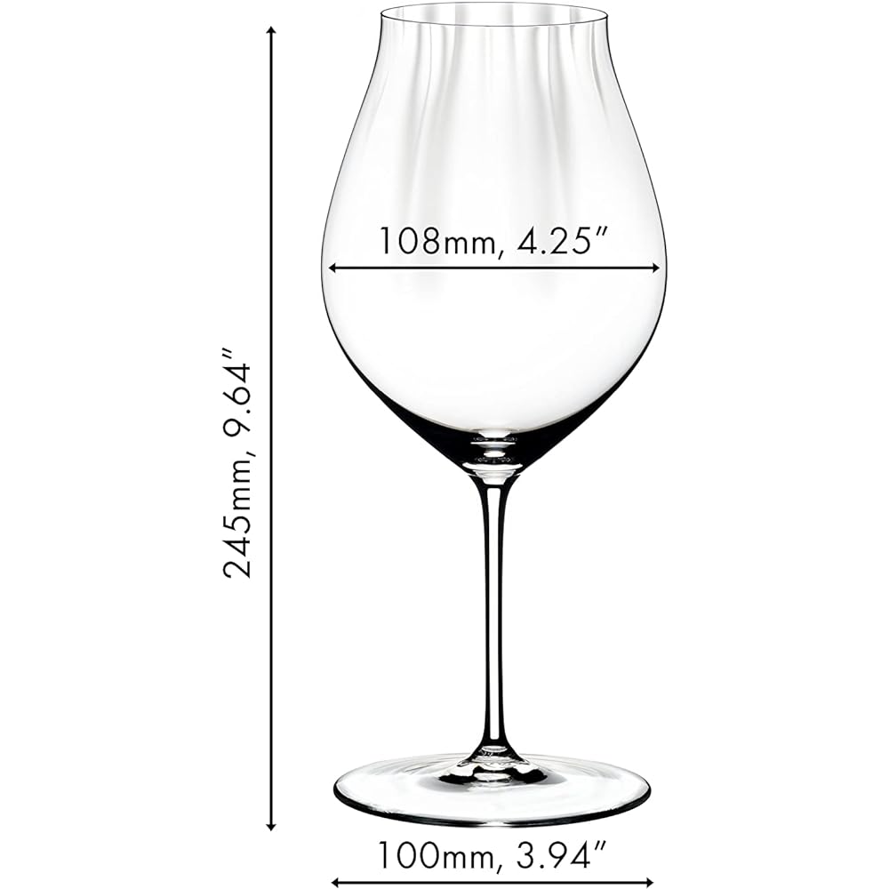 [Genuine] RIEDEL Red Wine Glass Pair Set Performance Pinot Noir 830ml 6884/67