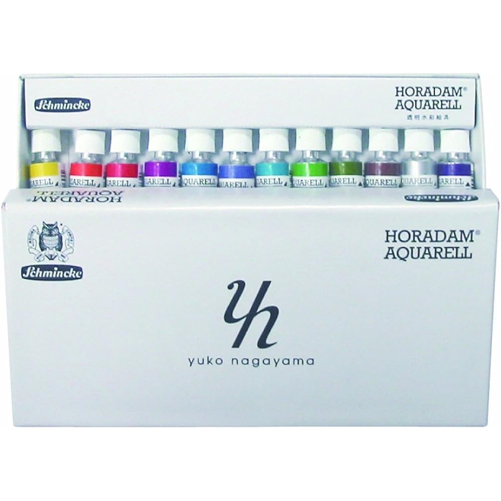 Schmincke Horadam tube special selection 12 colors set Yuko Nagayama DVD set