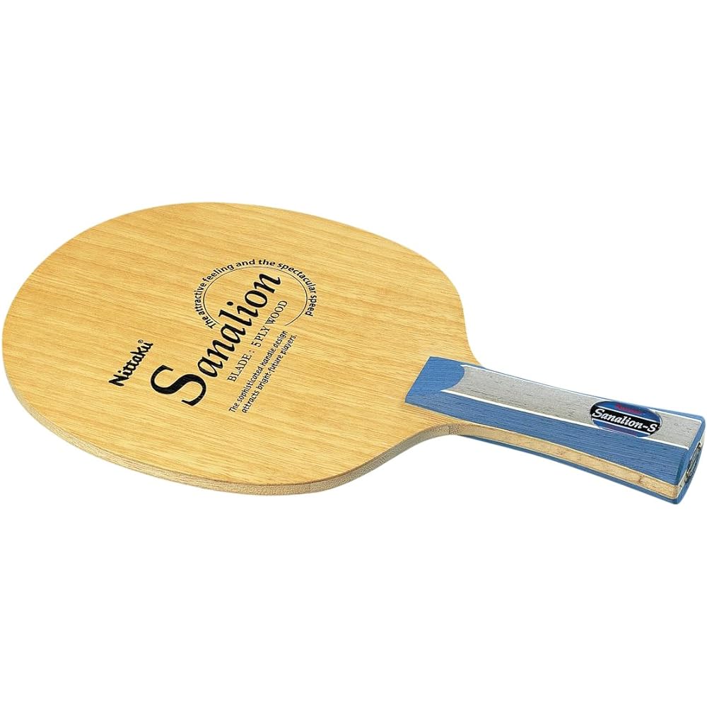 Nittaku Table Tennis Racket Sanarion S Shakehand Attack 5 Pieces Plywood