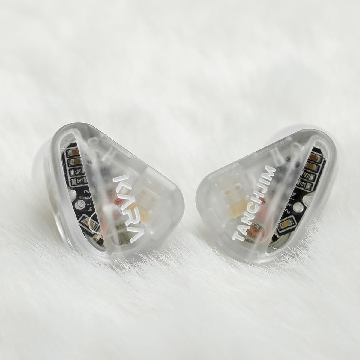 HiFiGo TANCHJIM Kara Flagship 1 DD + 4 BA In-Ear Monitor 5 Hybrid Drivers IEMs In-Ear Earphones Natural Tone and Lively Sound (Kara)