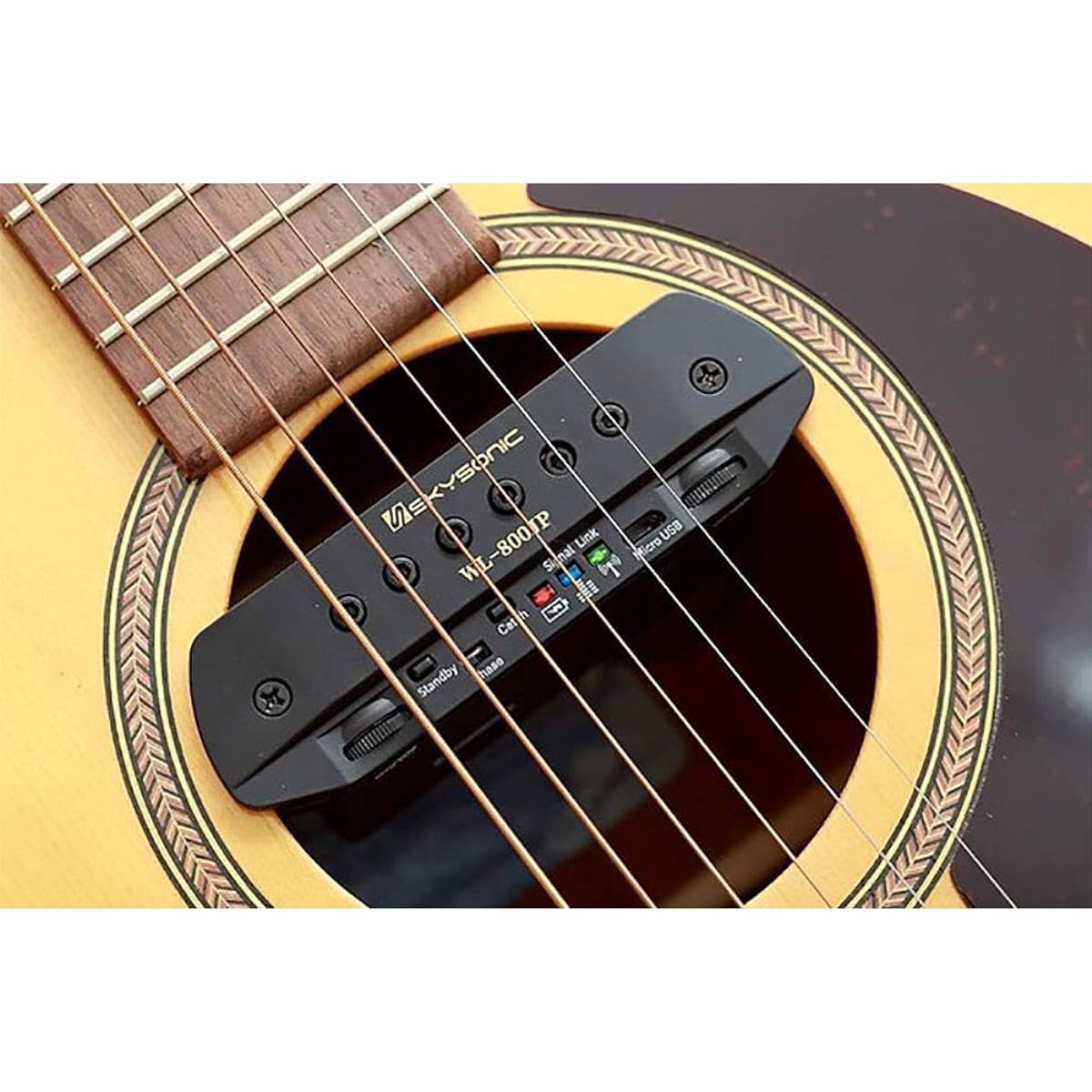 [Genuine Product] SKYSONIC WL-800JP Wireless Pickup for Acoustic Guitar