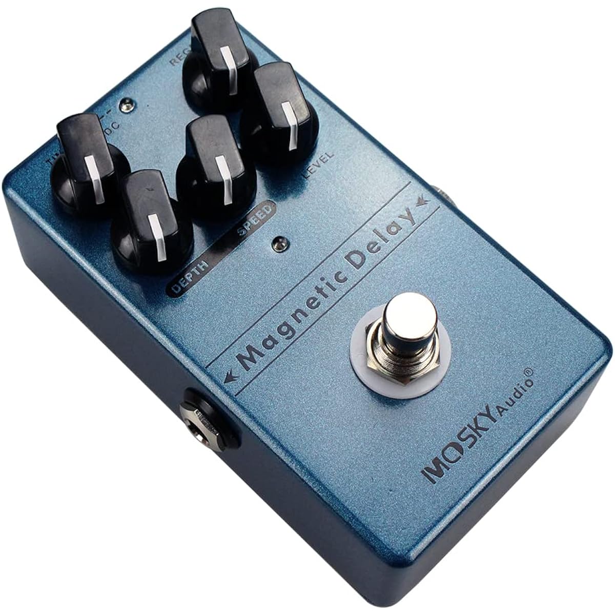 Moskyaudio YMUZE Delay Echo Guitar Effect Mini Guitar Parts Pedal Effector True Bypass (Magnetic Delay)