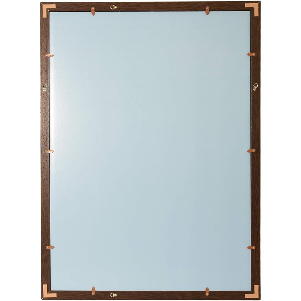 KING Wooden Poster Frame A2 Gran Brown (with Matte) Non-Reflective & Glossy 821720