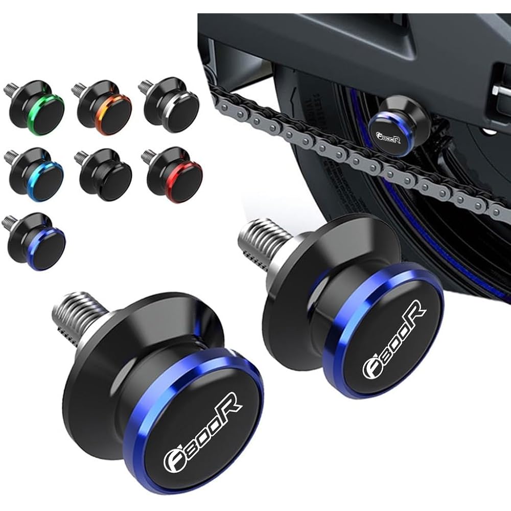 Rocker Spool Slider Motorcycle Swing Arm Spool Slider Stand Screw B&MW F800R 2009 2010 2011 2012 2013 2014 2015 2016 2017 (Color : C 8mm 5)