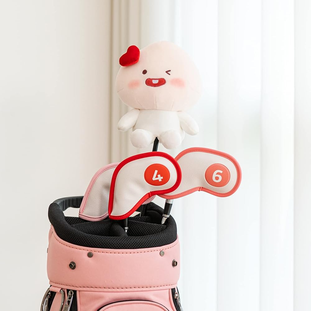 [Official] KAKAO FRIENDS GOLF Basic Wood Cover, Character Golf Head Cover