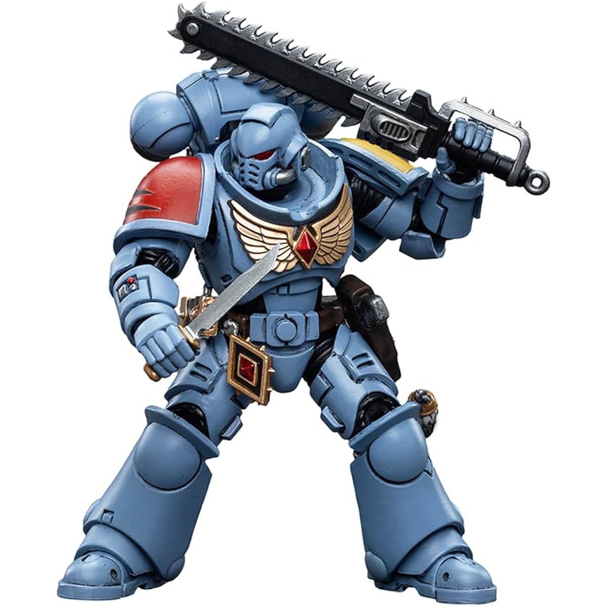 LEBOO JoyToy x Warhammer 40K 1/18 Space Wolf Intercessor Action Figure Mech Military Warrior JoyToy Model