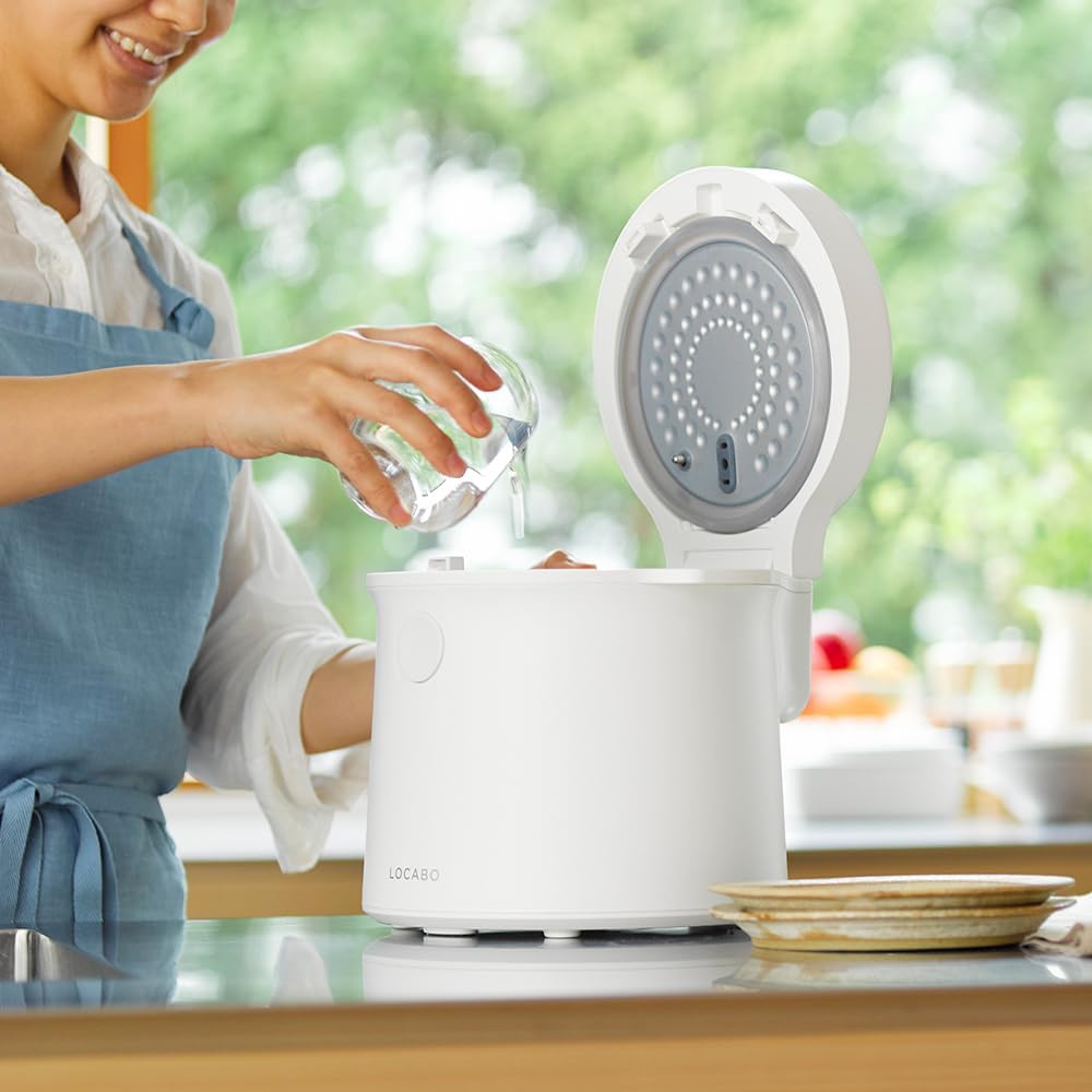 LOCABO (Locabo) Carbohydrate-cut rice cooker LOCABO (White)