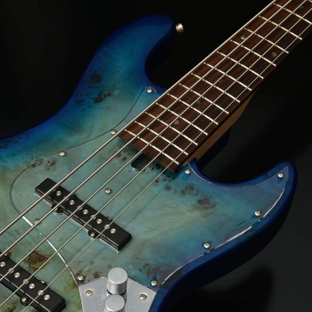 Bacchus WJB5-BP/Act BL-B 5 string bass active PU blue burst Bacchus
