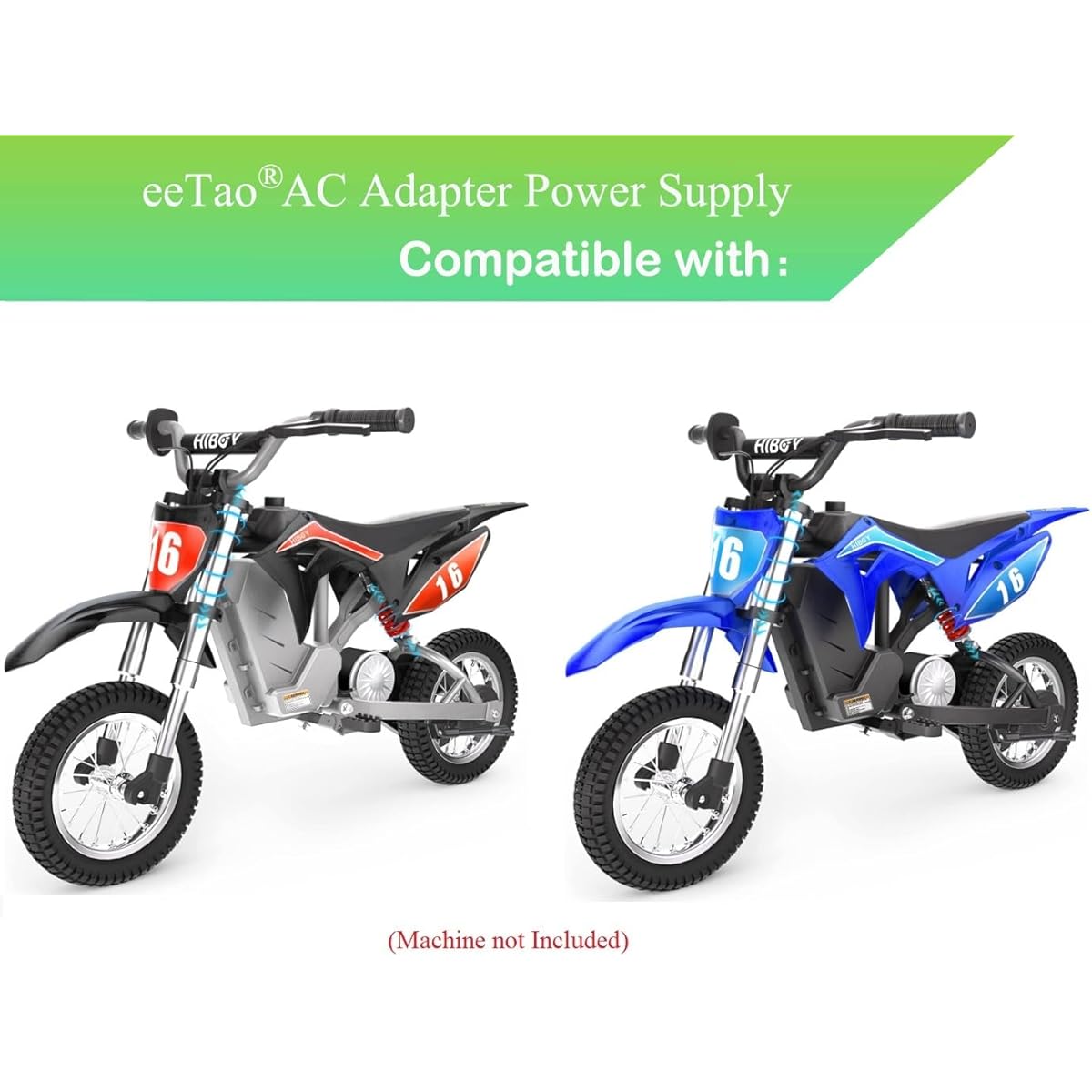 eeTao 42V AC/DC Adapter Charger Compatible with Hiboy Model DK1 36V 4Ah Lithium Li-ion Battery 300W Electric Dirt Bike Kids Motorcycle Toy GPO GA19-4201000US GA194201000US 42VDC Power Cord