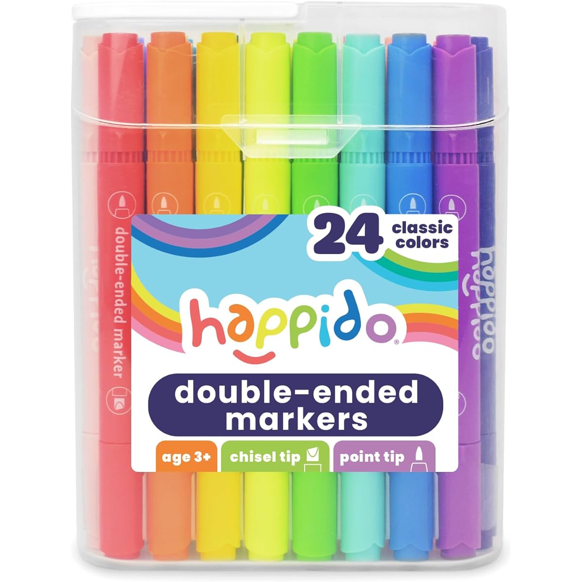Happido Double-ended Marker 24 colors