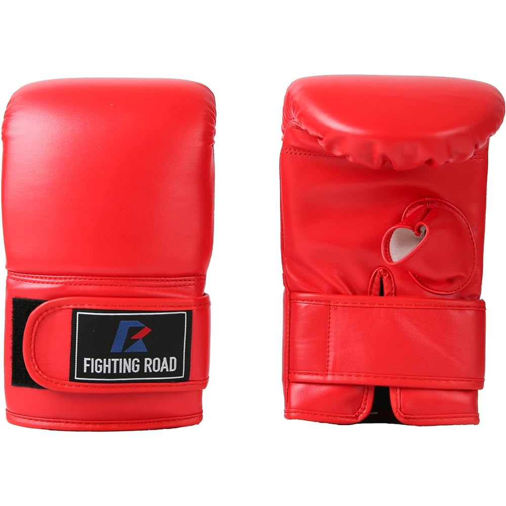 Punching gloves S size L size Red Black Shooter gloves S size Boxing gloves Boxing training Fighting Road Co., Ltd. (FIGHTINGROAD Co., Ltd.)