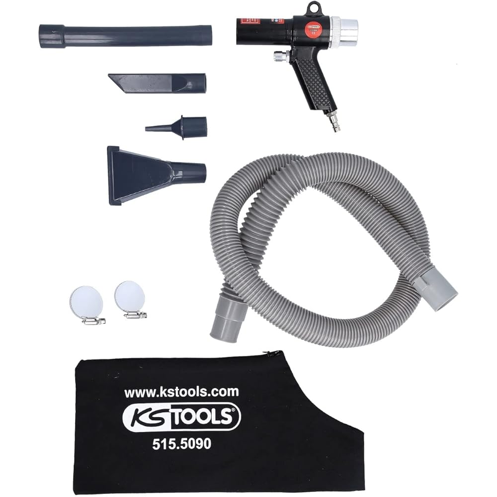 KS TOOLS Pneumatic suction and blow gun 145mm 515.5090