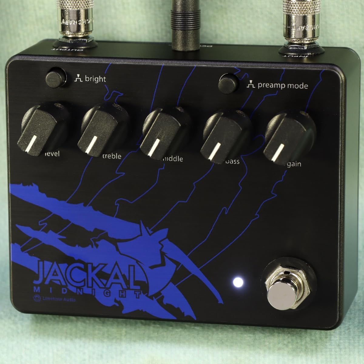 Limetone Audio/JACKAL MIDNIGHT Distortion pedal for bassists