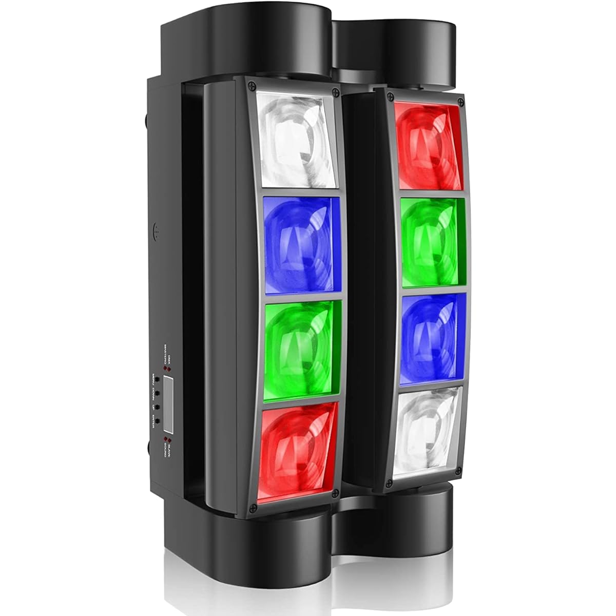 Big Dipper Moving Head DJ Light 8x10W LED Spider Stage Light RGBW 4 in 1 Spotlight Sound Activated DMX-512 Wedding Party Bar Church Concert Club Event Lighting (1)