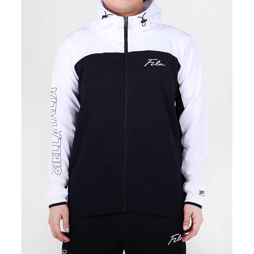 [Fila] Jersey top and bottom set Jersey top and bottom set Men's Women's Setup Stylish Casual Simple Loose M L LL Sportswear Loungewear Gym