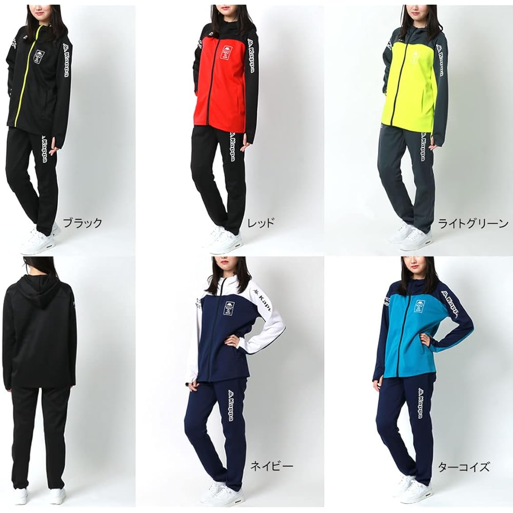 [Kappa] Women's Jersey Top and Bottom Set, Top and Bottom Sports Wear