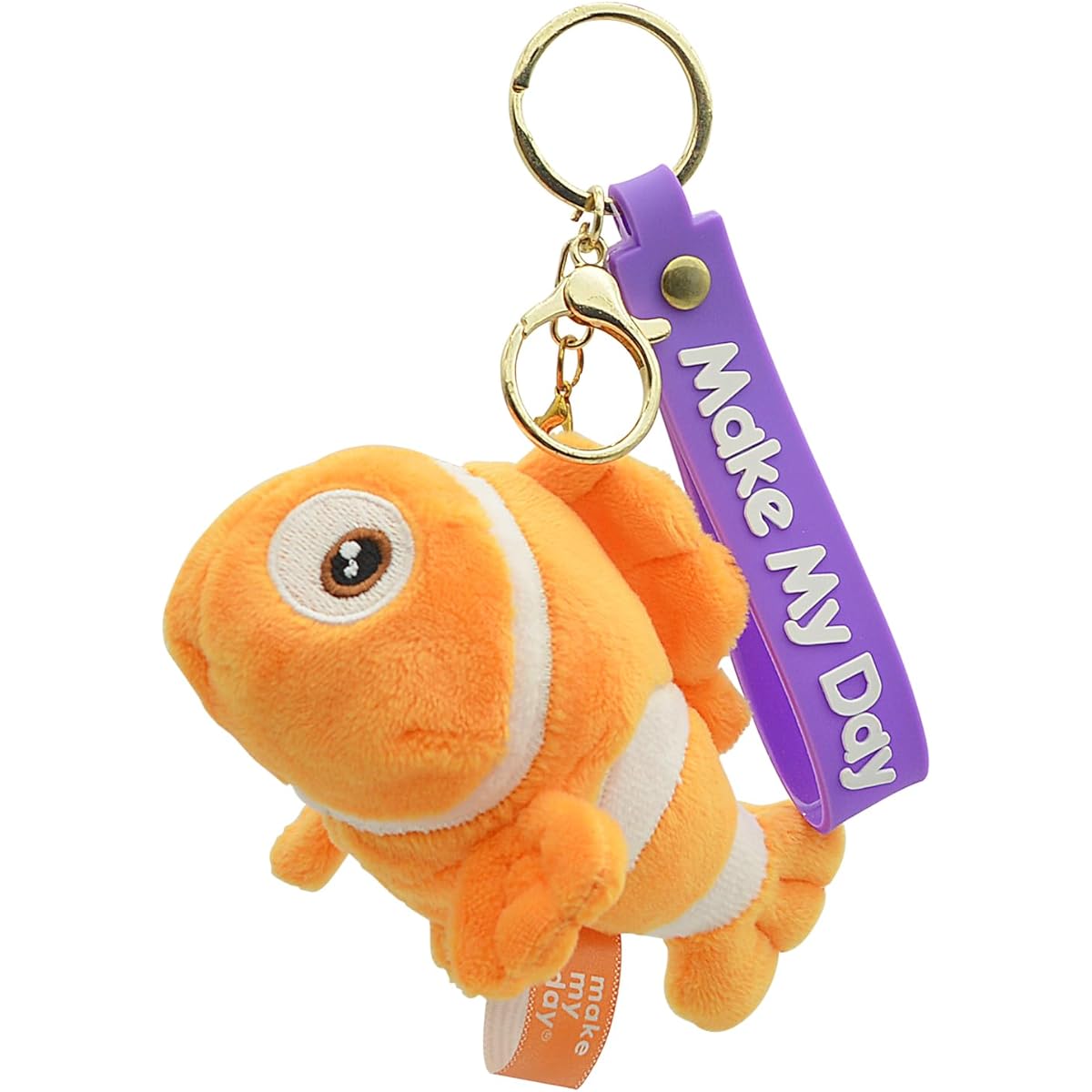 GEXUANCHEN Cute Plush Keychain Cartoon Animal Backpack Decoration Accessories Keychain Decoration