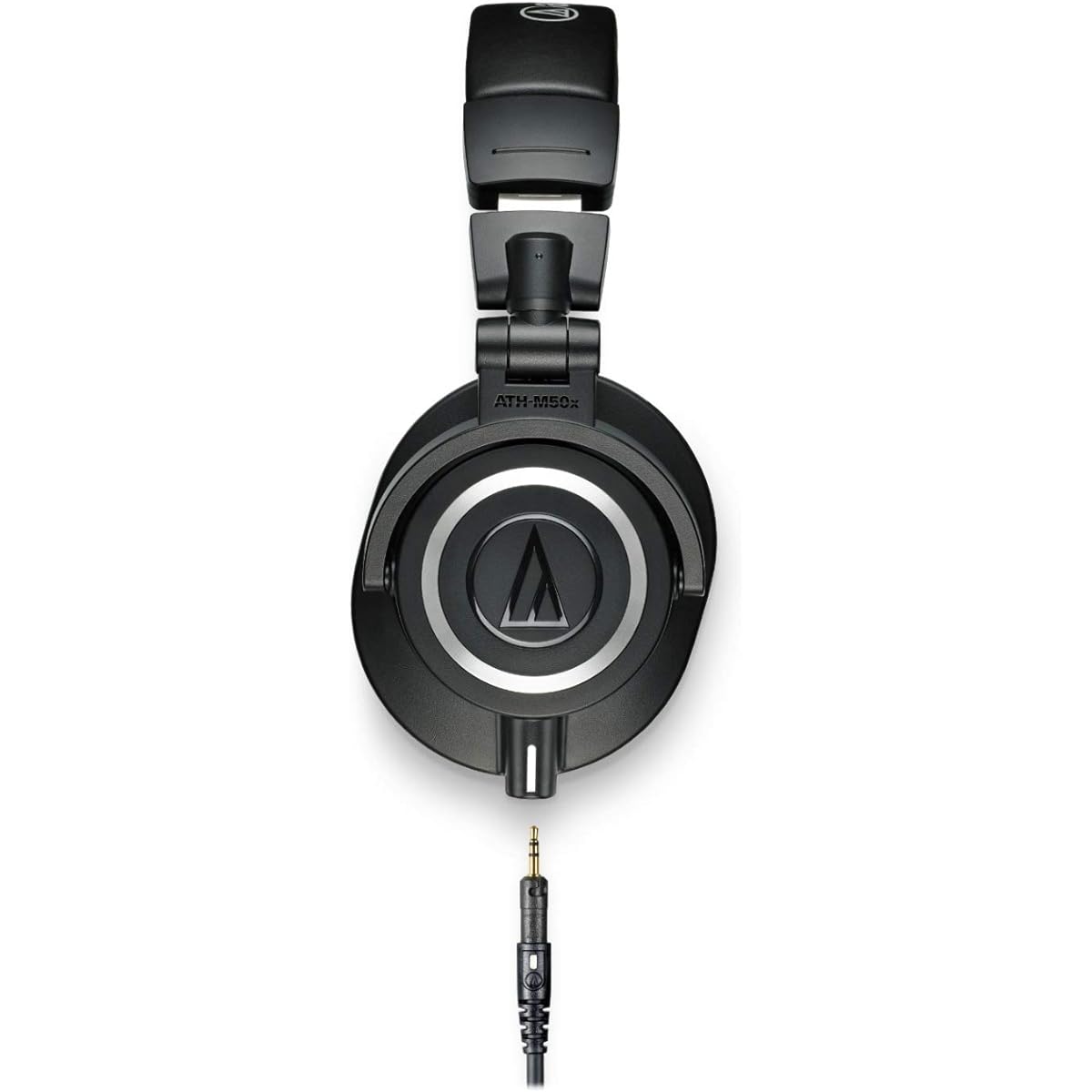 Audio-Technica ATH-M50X Professional Monitor Headphones Knox Protective Headphone Case Bundle (2 Items)